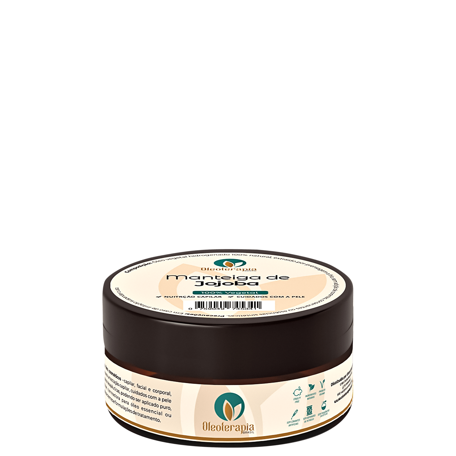 Manteiga Corporal e Capilar Oleoterapia Brasil Jojoba Multifuncional 30g