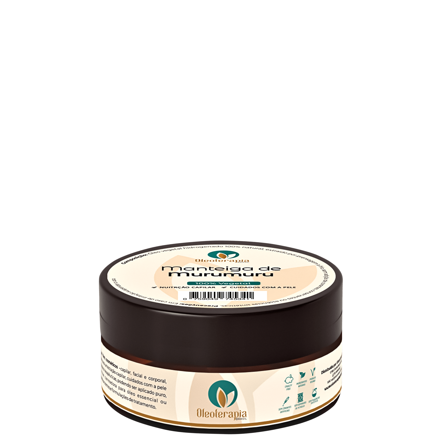 Manteiga Corporal e Capilar Oleoterapia Brasil Murumuru 30g