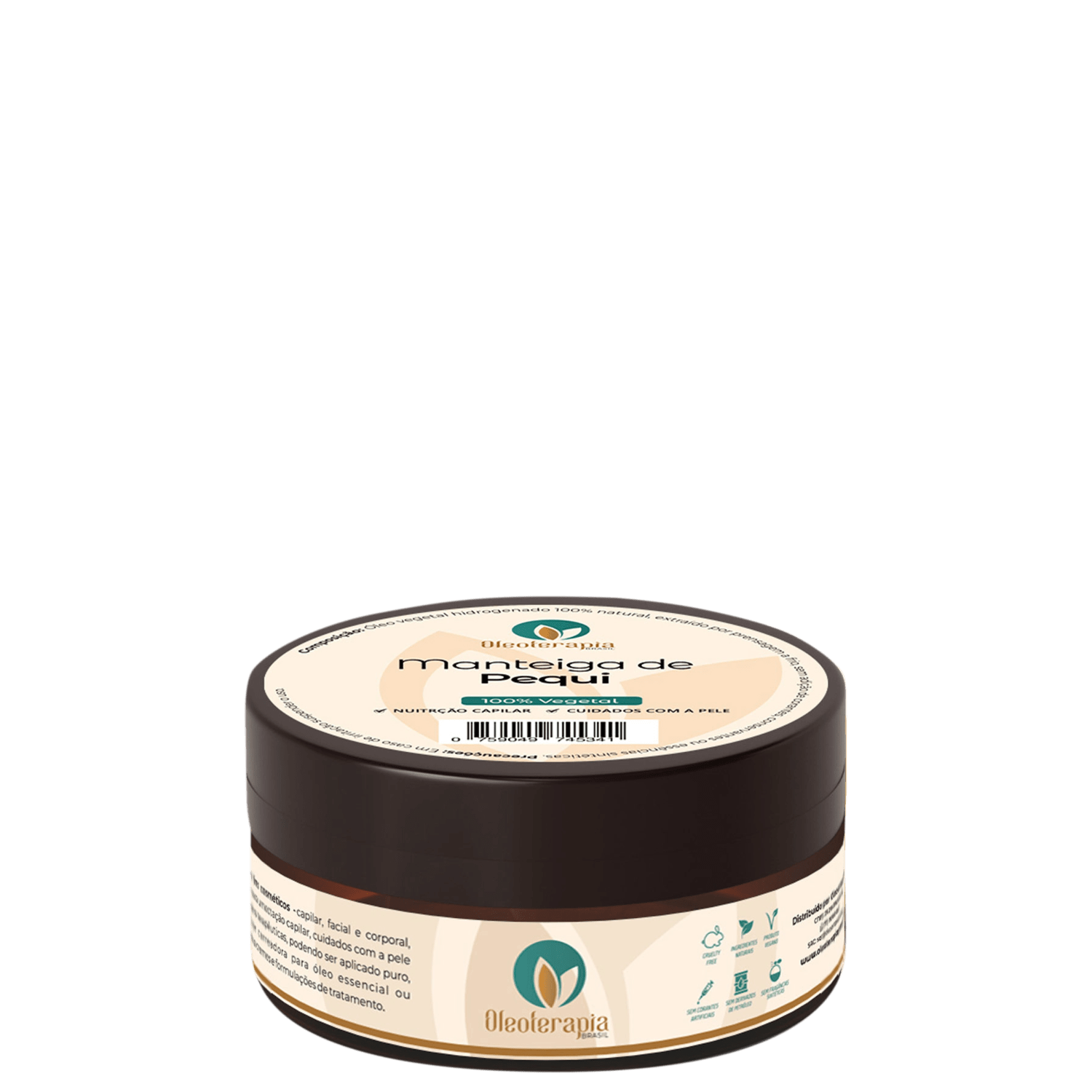 Manteiga Corporal e Capilar Oleoterapia Brasil Pequi 60g