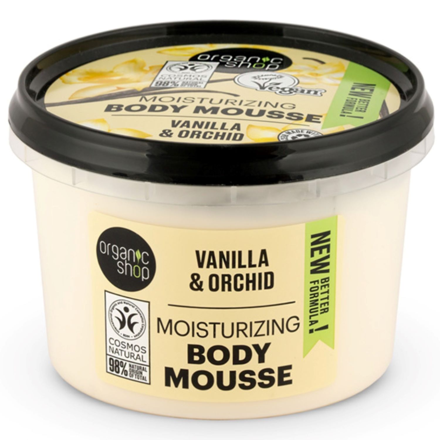 Creme Corporal Organic Shop Baunilha e Orquídea Hidratante 250ml