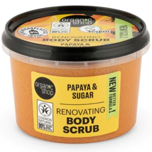 Esfoliante Organic Shop Mamão e Açúcar Natural Corporal 250ml