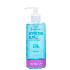 Gel Antisséptico Orgânica Chá Branco & Gengibre Álcool Gel 70% 250g