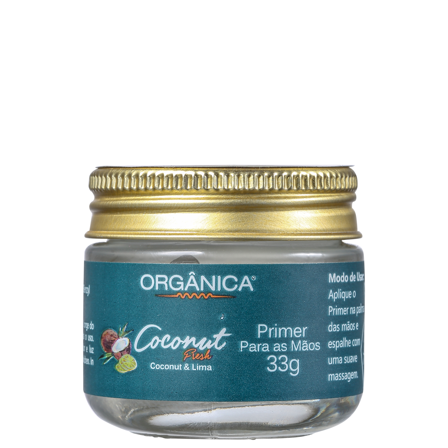 Primer para Mãos Orgânica Coconut & Lima 33g