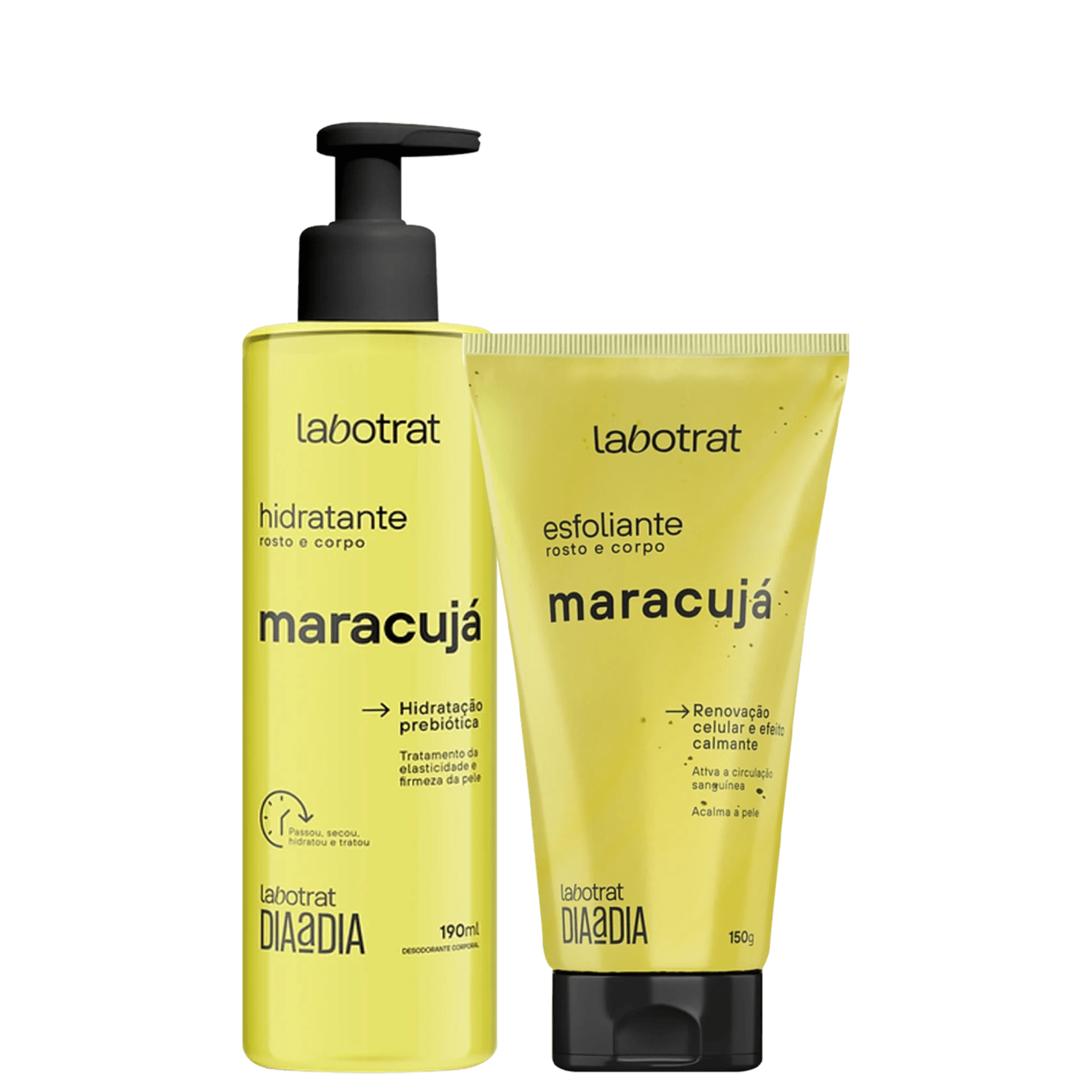 Kit Labotrat Dia a Dia Esfoliante Hidratante Maracujá