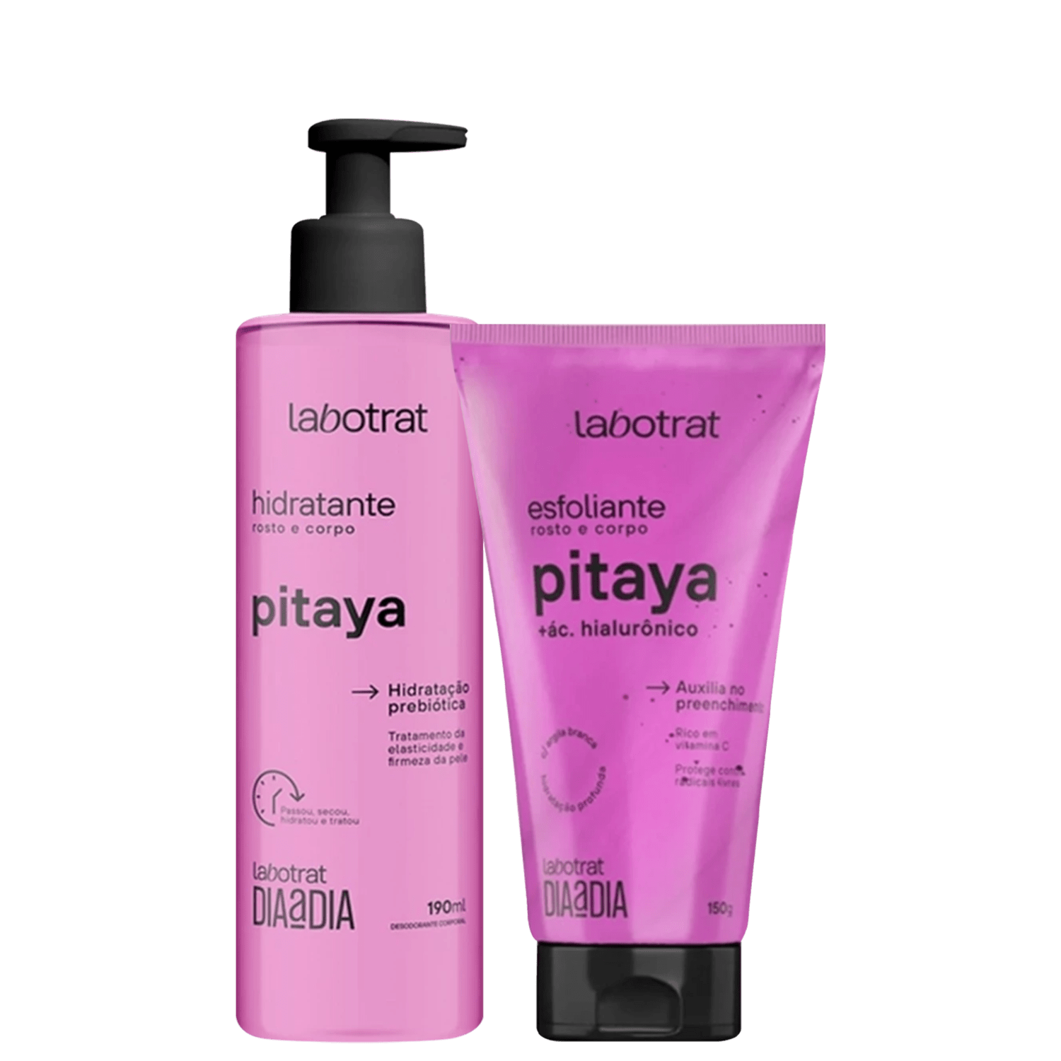 Kit Labotrat Dia a Dia Esfoliante Hidratante Pitaya