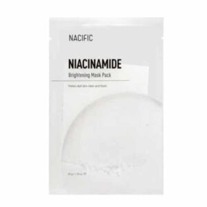 Pacote Máscara Facial Sheet Mask Niacinamide brightening iluminadora