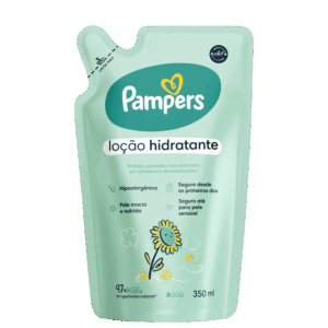 Refil Loção Corporal Pampers Girassol Hidratante 350ml