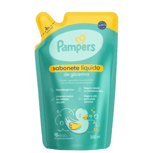 Sabonete Líquido Refil Pampers Glicerina 350ml