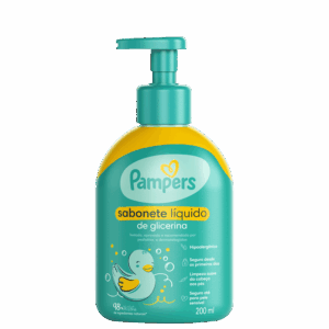 Sabonete Líquido Pampers Glicerina 200ml