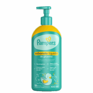 Sabonete Líquido Pampers Glicerina 400ml