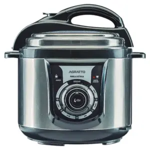 Panela de Pressão Elétrica Eletrônica Agratto 4L com Timer 110V 3879 Panela de Pressão Elétrica Eletrônica Agratto 4L com Timer 110V 3879