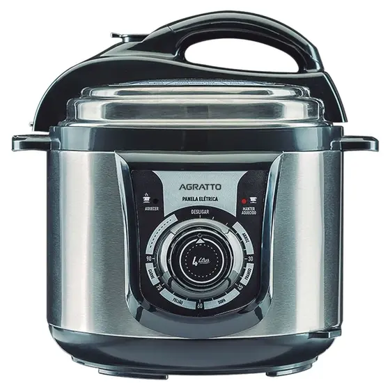 Panela de Pressão Elétrica Eletrônica Agratto 4L com Timer 110V 3879