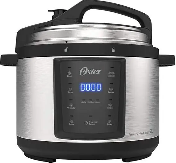 Panela de Pressão Elétrica Oster 5L 220V OPAN920