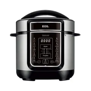 Panela de Pressão Elétrica Digital EOS Multicooker 3L Inox 220V EPP30DI