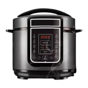 Panela de Pressão Elétrica Digital HN 5L Aço Inox com Timer Panela de Pressão Elétrica Digital HN 5L Aço Inox com Timer