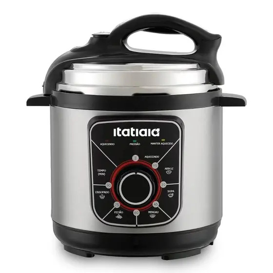 Panela de Pressão Elétrica Itatiaia Essencial 5L 900W PPESS1003