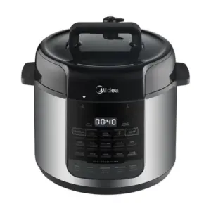 Panela de Pressão Elétrica Midea NutriPro 5L Inox
