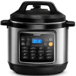 Panela de Pressão Elétrica COMFEE 16 em 1 8 Quartos (7.5L) / 20 Xícaras Panela de Pressão Elétrica COMFEE 16 em 1 8 Quartos (7.5L) / 20 Xícaras