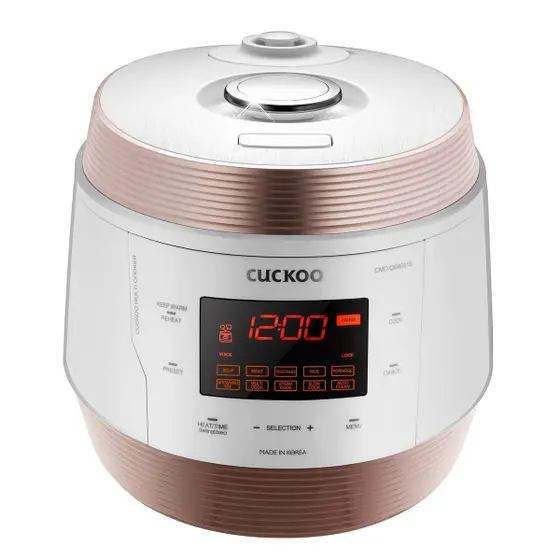 Panela de Pressão Elétrica Cuckoo 5L com 10 Opções de Menu