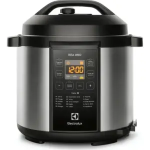 Panela de Pressão Elétrica Digital Electrolux Chef 6L com Controle de Temperatura 110V-127V PCC20