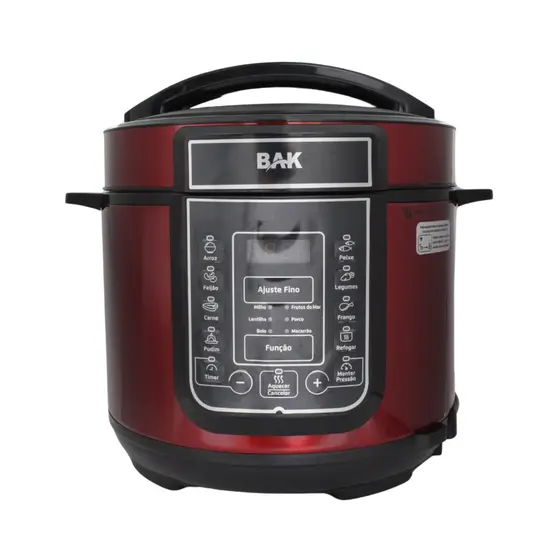 Panela de Pressão Elétrica Digital Bak