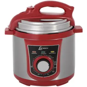 Panela de Pressão Elétrica Digital Lenoxx 3L 700W com Timer PPP-163 Panela de Pressão Elétrica Digital Lenoxx 3L 700W com Timer PPP-163