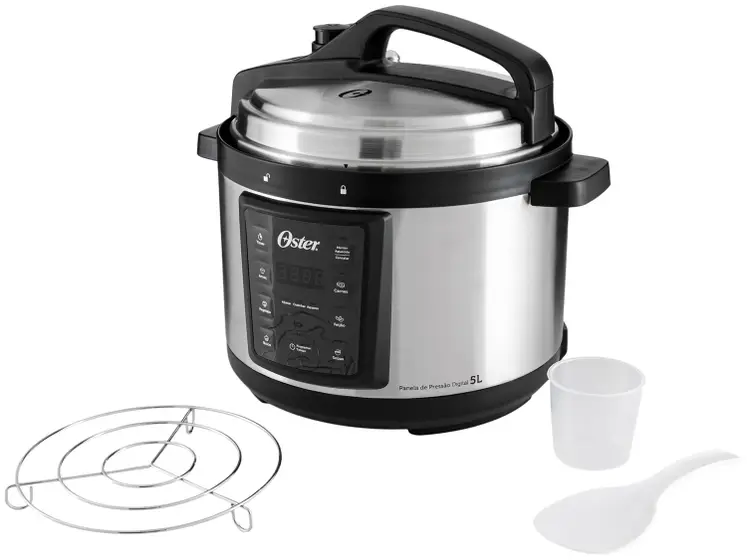 Panela de Pressão Elétrica Digital Oster 5L 900W OPAN920