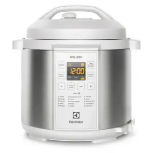 Panela de Pressão Elétrica Digital Electrolux Experience por Rita Lobo 6L Branca PCC21
