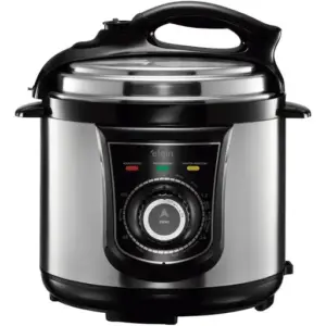 Panela de Pressão Elétrica Elgin 4L 840W Aço Inox 127V 4PPR Panela de Pressão Elétrica Elgin 4L 840W Aço Inox 127V 4PPR