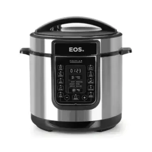 Panela de Pressão Elétrica EOS Multi Digital 6L Inox 220V Panela de Pressão Elétrica EOS Multi Digital 6L Inox 220V