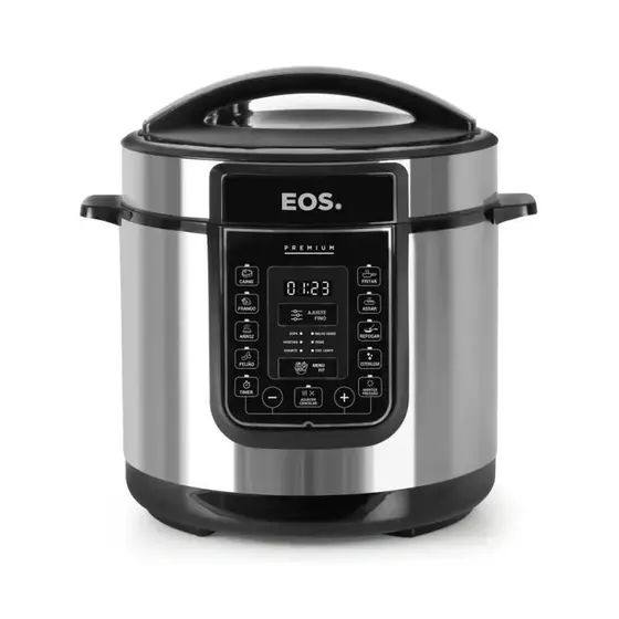 Panela de Pressão Elétrica EOS Multi Digital 6L Inox 220V