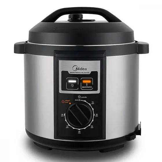 Panela de Pressão Elétrica Midea 6L 1000W 127V PPB71