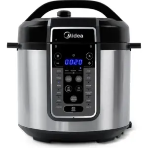 Panela de Pressão Elétrica Midea MasterSteam 6L Inox 127V