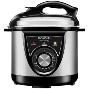 Panela de Pressão Elétrica Electrolux 5L 900W com Timer e Controle de Temperatura PCE20 Panela de Pressão Elétrica Electrolux 5L 900W com Timer e Controle de Temperatura PCE20