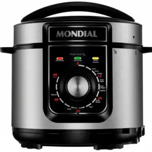 Panela de Pressão Elétrica Mondial Pratic Cook Premium 5L 900W PE-48-5L-I Panela de Pressão Elétrica Mondial Pratic Cook Premium 5L 900W PE-48-5L-I