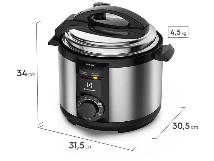 Panela de Pressão Elétrica Electrolux 3L 220V PCE15