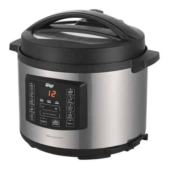 Panela de Pressão Elétrica WAP 6L Inox 110V FW009528