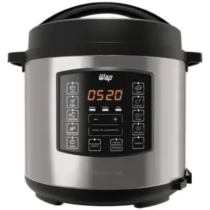 Panela de Pressão Elétrica Digital WAP 6L 127V WPPE1 Panela de Pressão Elétrica Digital WAP 6L 127V WPPE1