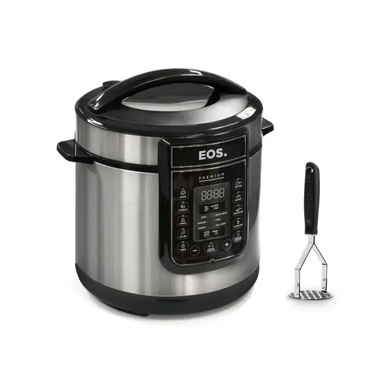 Panela de Pressão Elétrica EOS 220V EPP60DI (com Amassador de Batata)