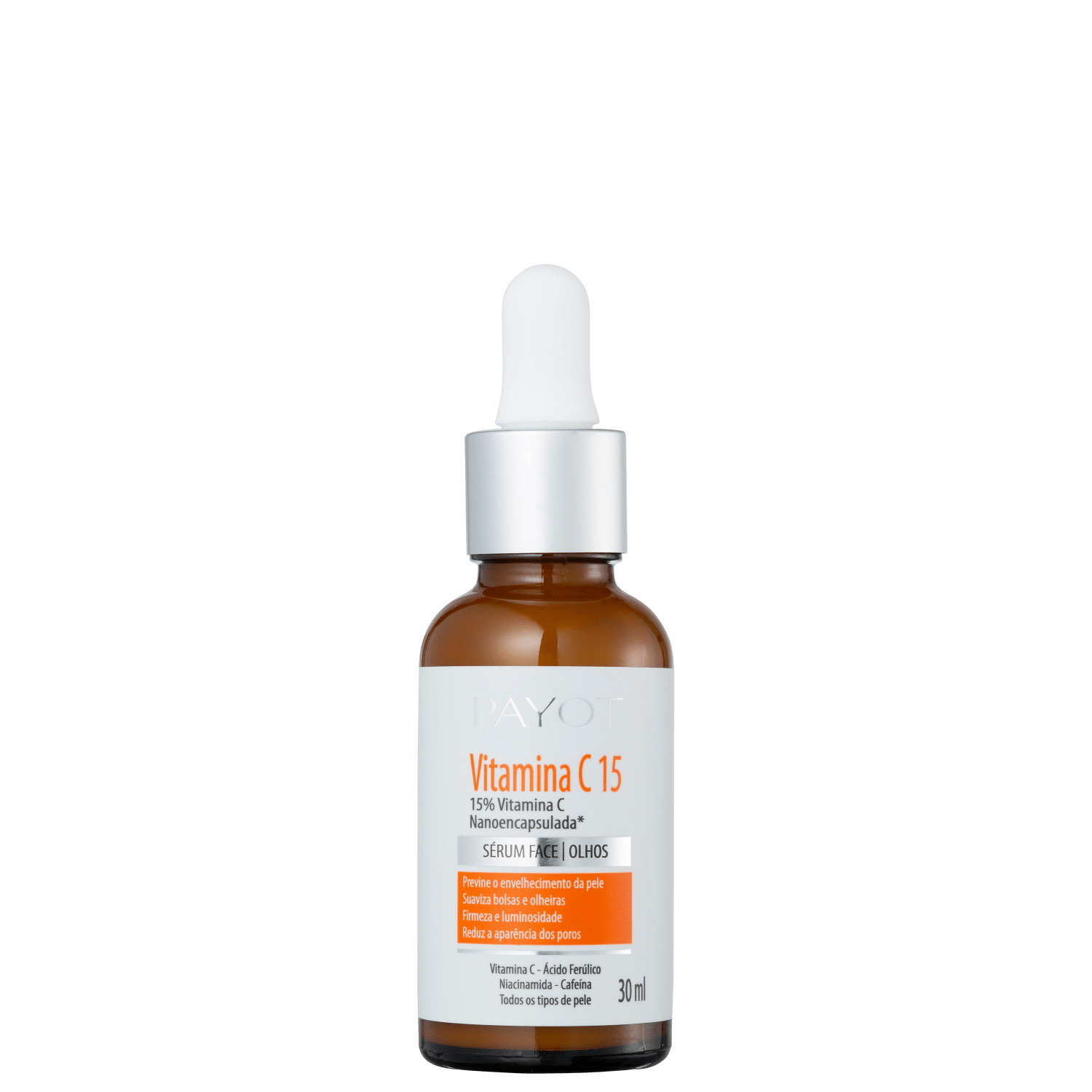 Sérum Face e Olhos Payot Vitamina C 15 30ml