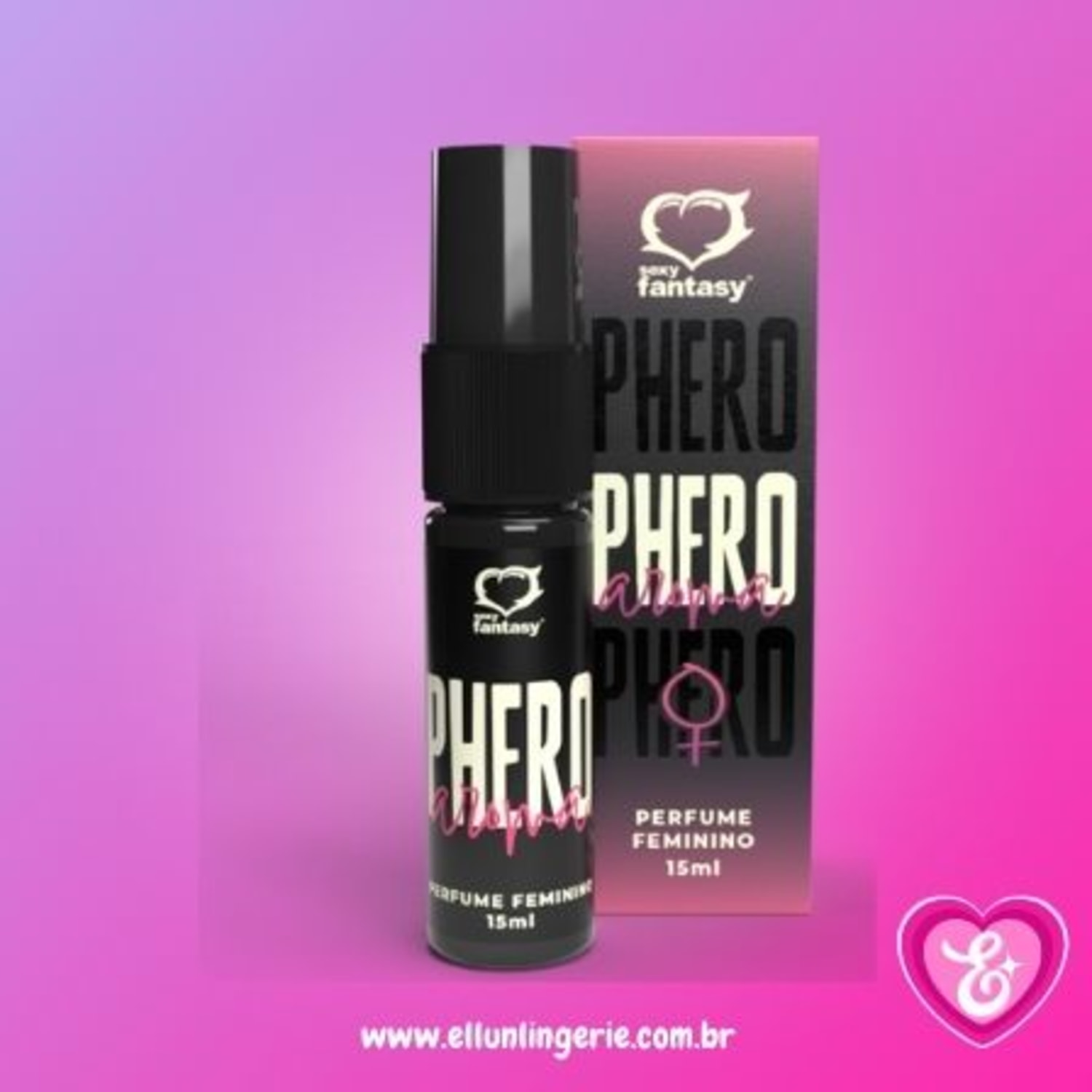 Perfume Íntimo Phero Aroma Feminino