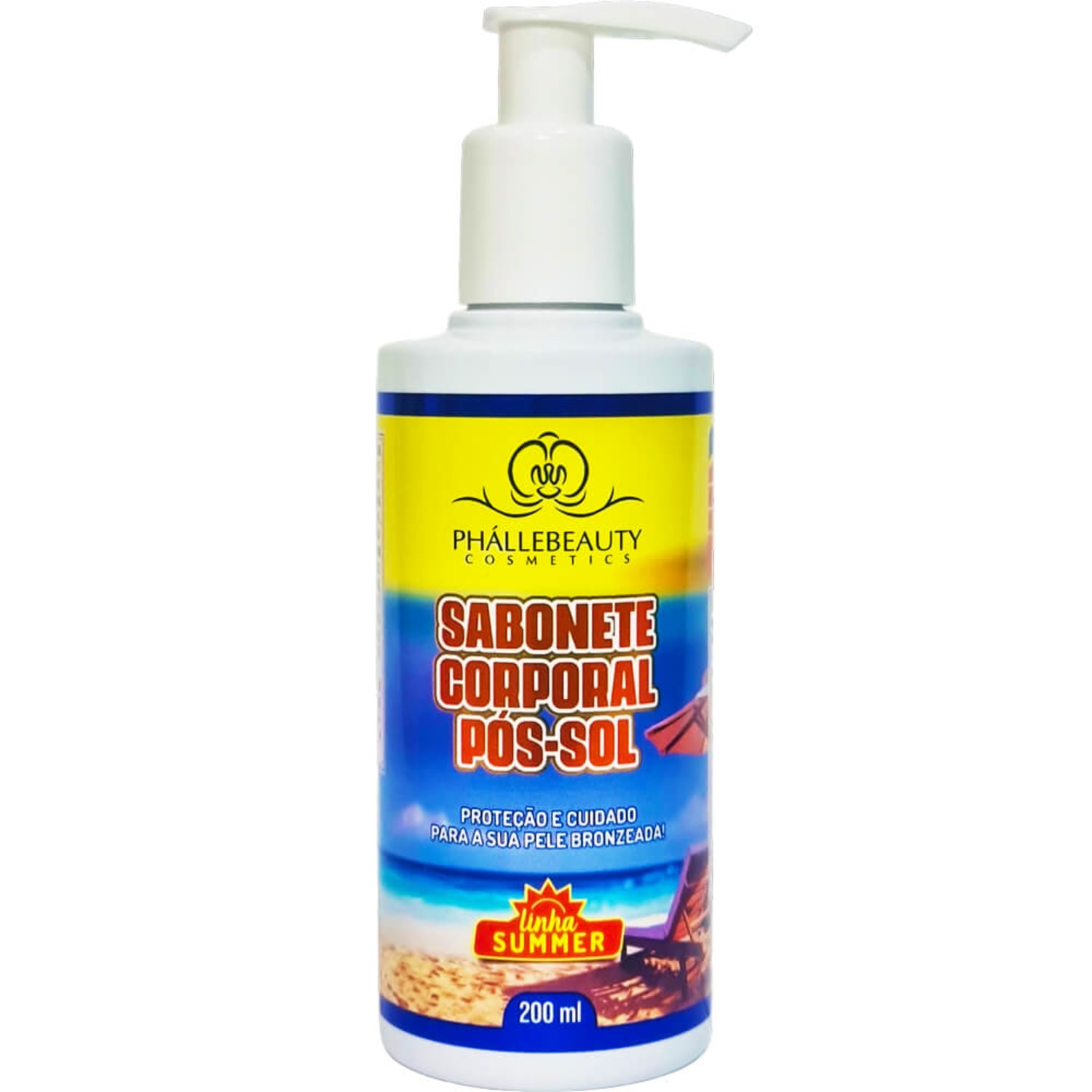 Sabonete Corporal Phállebeauty Summer Pós Sol 200ml