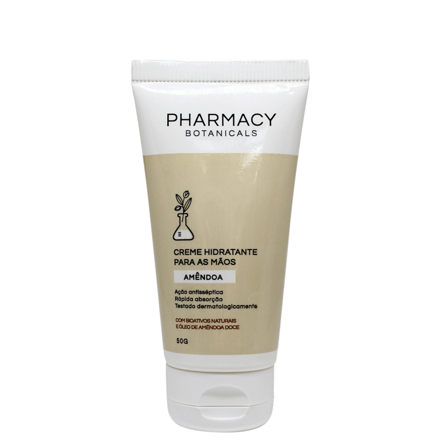 Creme Hidratante para Mãos Pharmacy Botanicals Amêndoas 50g