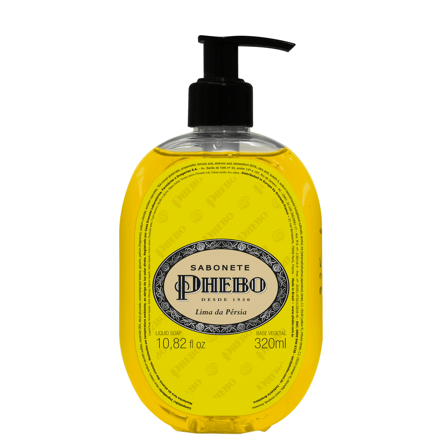 Sabonete Líquido Phebo Lima da Pérsia 320ml