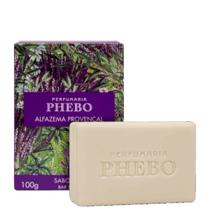 Sabonete em Barra Phebo Mediterrâneo Alfazema Provençal 100g