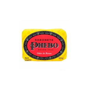 Sabonete em Barra Phebo Odor de Rosas Base Vegetal 90g