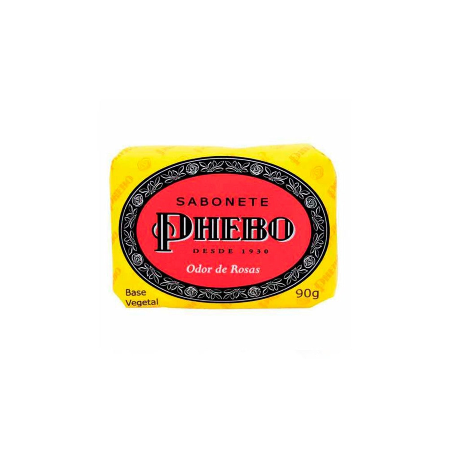 Sabonete em Barra Phebo Odor de Rosas Base Vegetal 90g