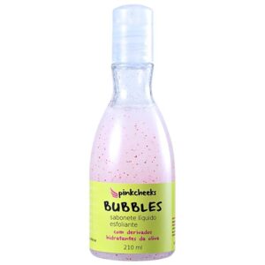 Sabonete Esfoliante Pink Cheeks Bubbles Corporal 210ml