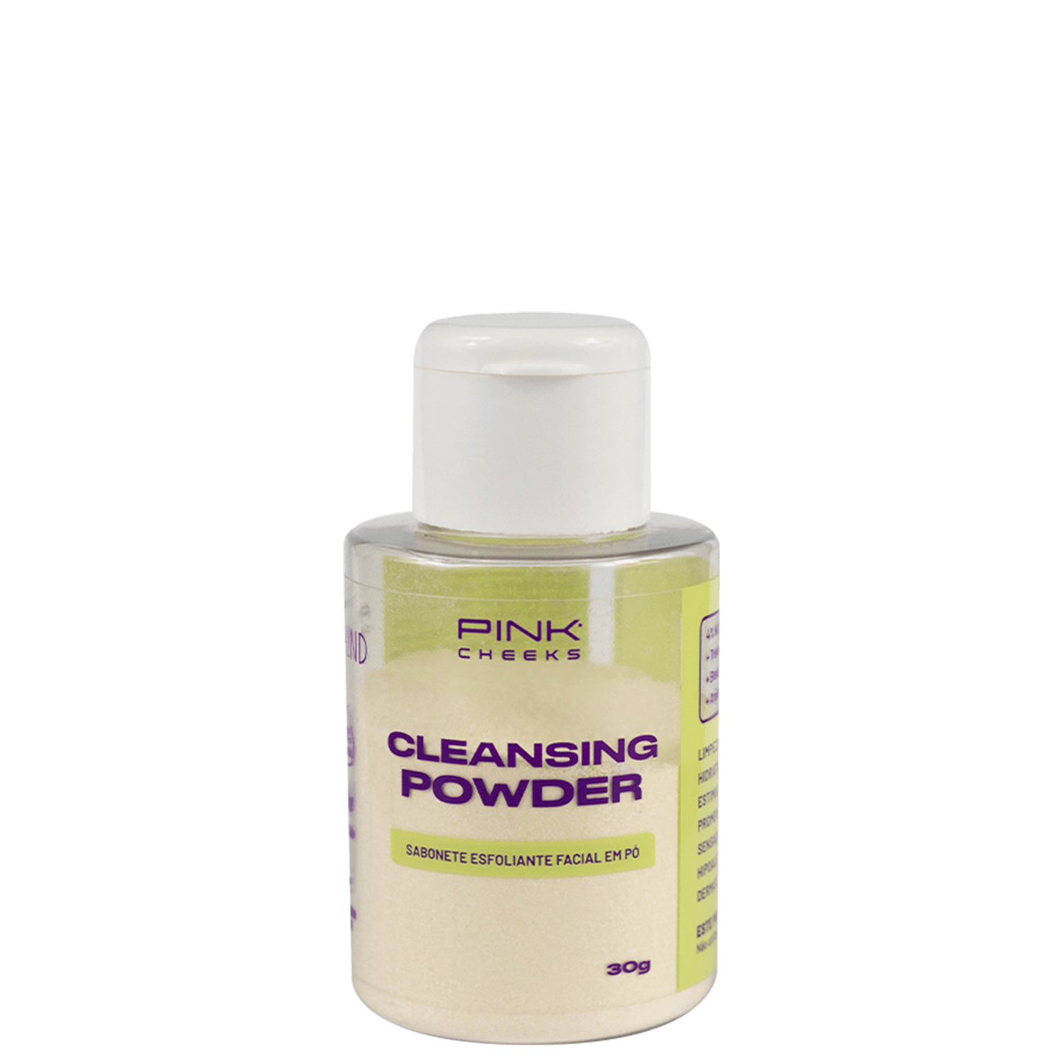 Sabonete Esfoliante Facial em Pó Pink Cheeks Cleasing Powder 30g
