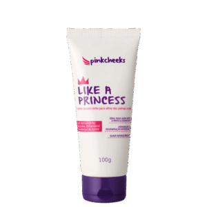 Creme para Pernas e Pés Pink Cheeks Like a Princess 100g